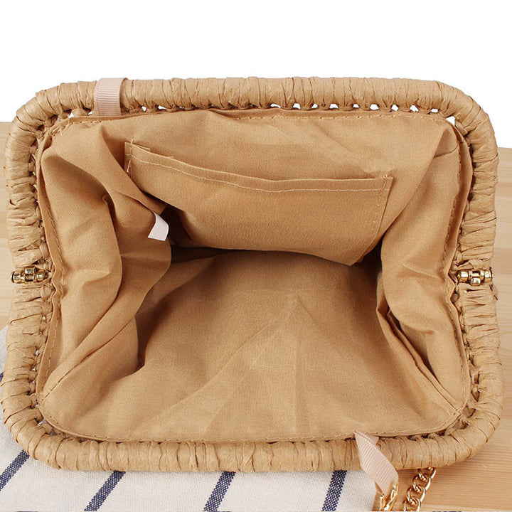 Elegant Macrame-Style Handbag Skanto