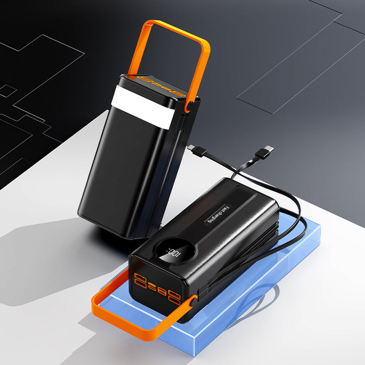 Bærbar Powerbank med smart lading og LED-skjerm Skanto