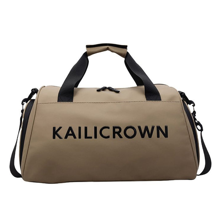 Sporty duffel bag with ergonomic carrying system Skanto