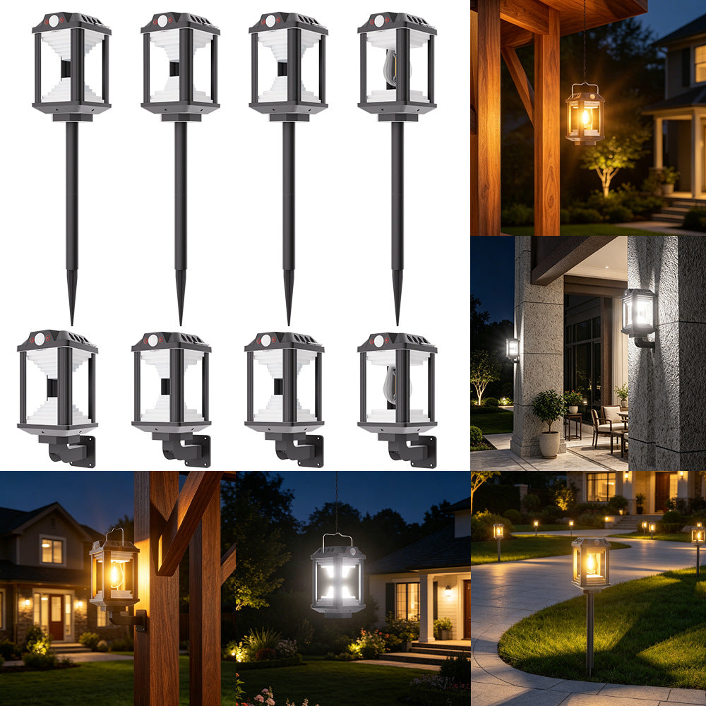 Utendørs solenergi LED-lanterne Skanto