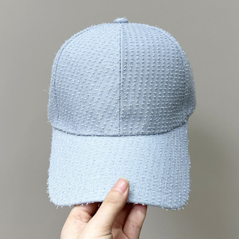 Kvinne Teksturet Tøy Baseball Caps Skanto 1784083631