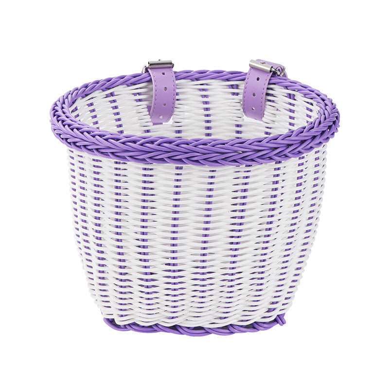 Damer Håndlaget Kurv med fargerikt Design Skanto