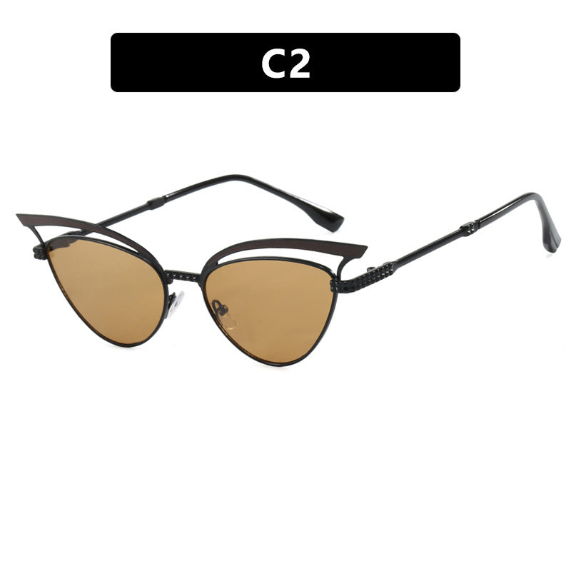 Dame Cat-Eye Briller med filigran designelement Skanto