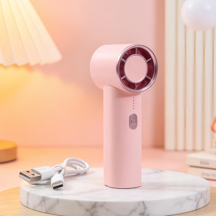 Dame bærbar mini-vifte med ergonomisk design Skanto