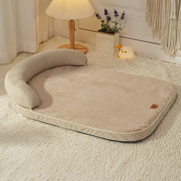 Ergonomisk designet loungemadrass hundeseng