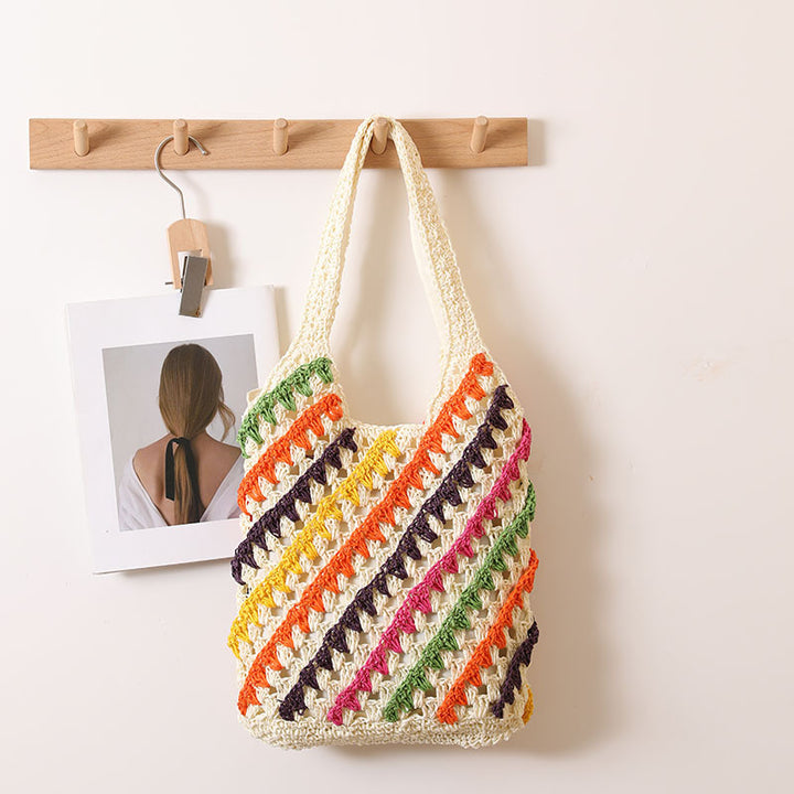 Håndlaget design-nettingveske Skanto