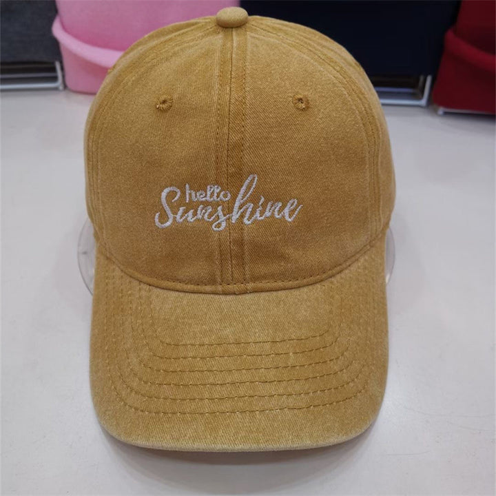 Kvinne brodert bomull baseball cap Skanto