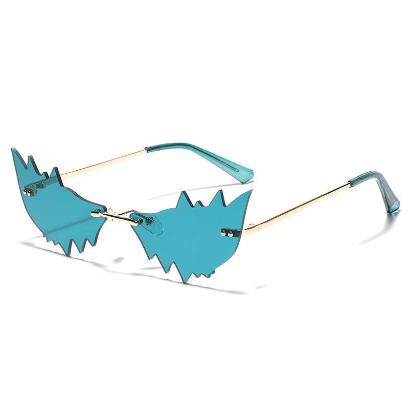 Dame Trendy kattedans solbriller med beskyttende UV-filter og original ramme Skanto