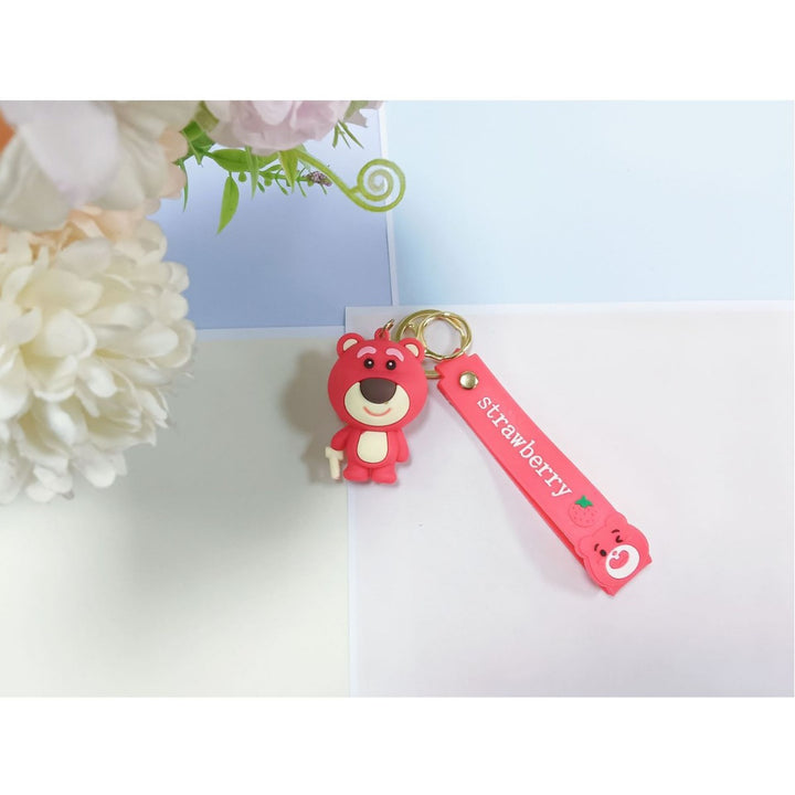 Unisex Cute Bear-themed Keychain Skanto