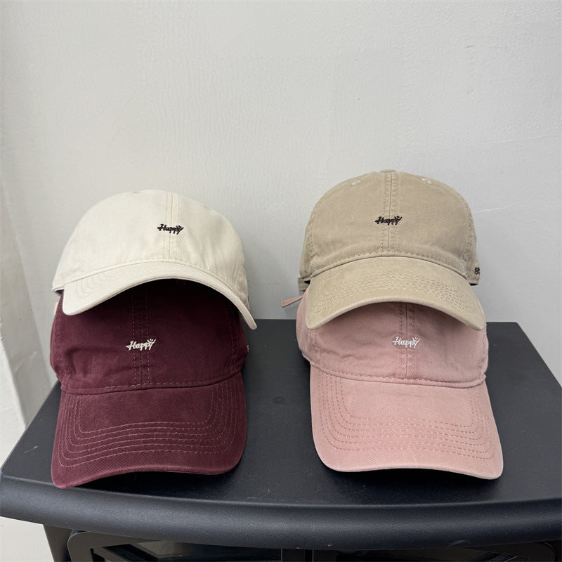 Herre Råkantet Bomull Justerbar Baseball Caps Skanto