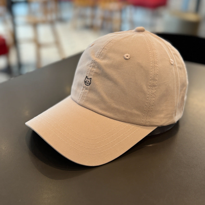 Unisex Søt Katt Brodert Baseball Caps Skanto