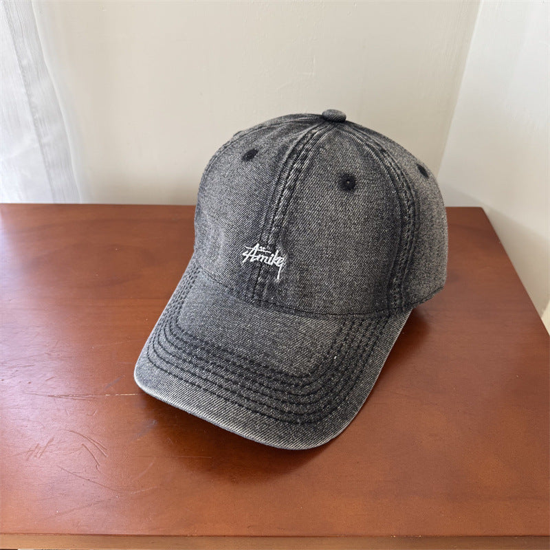 Herre Stilig Denim Baseball Caps Skanto