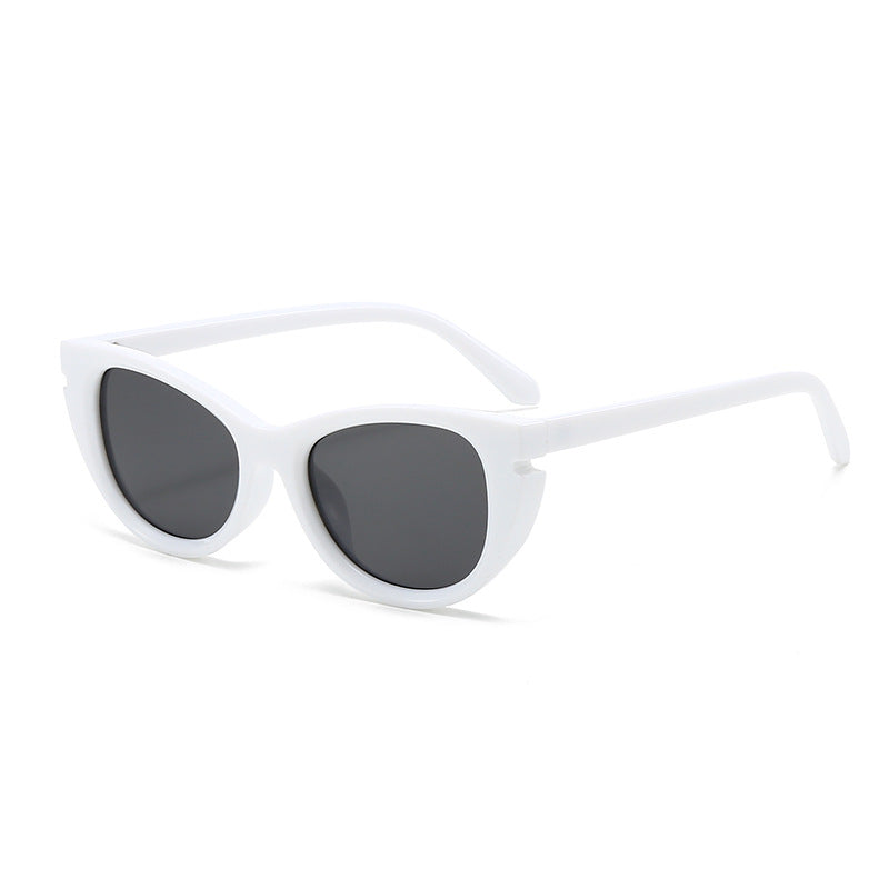 Dame Cat-Eye solbriller med trendy design Skanto