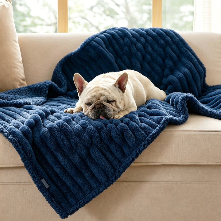 Koselig Plush hundepl blanket