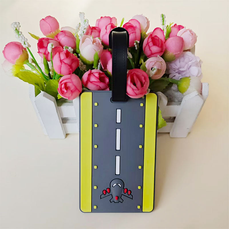 Unisex Bagasjetag med fargerik prikkedesign Skanto