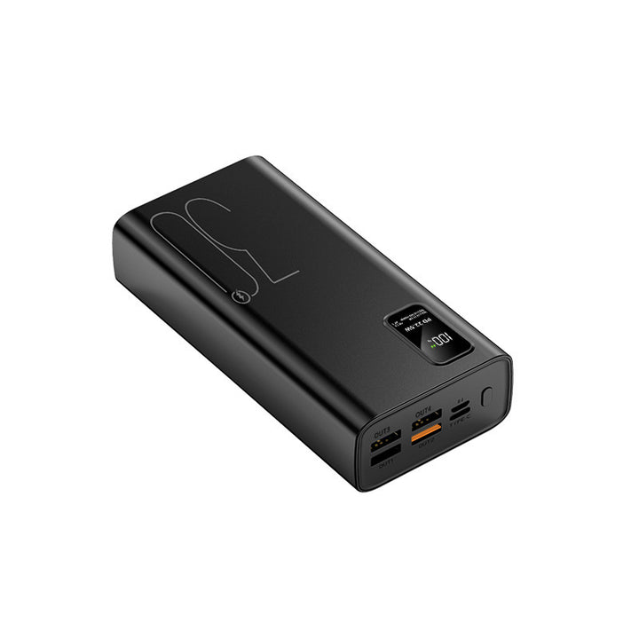Høyytelses powerbank med integrert hurtigladingsfunksjon og LCD-skjerm Skanto
