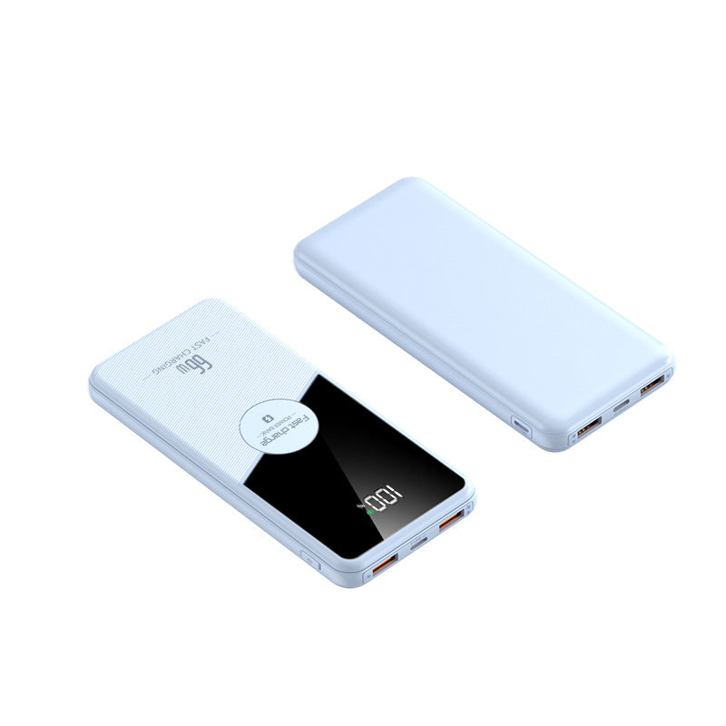 Powerbank med intelligent ladeindikator og flere tilkoblinger Skanto