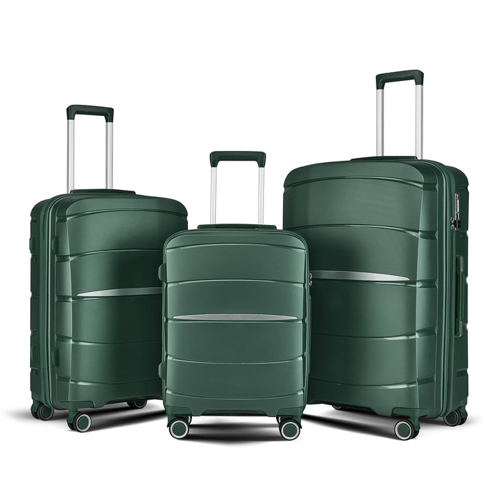 Unisex Premium Multi-Størrelse Hard Shell Koffert Sett Skanto