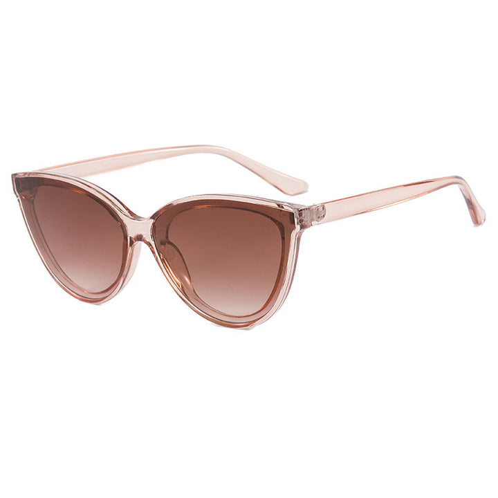 Dame stilige Cat-Eye solbriller med UV-beskyttelse og lett ramme Skanto