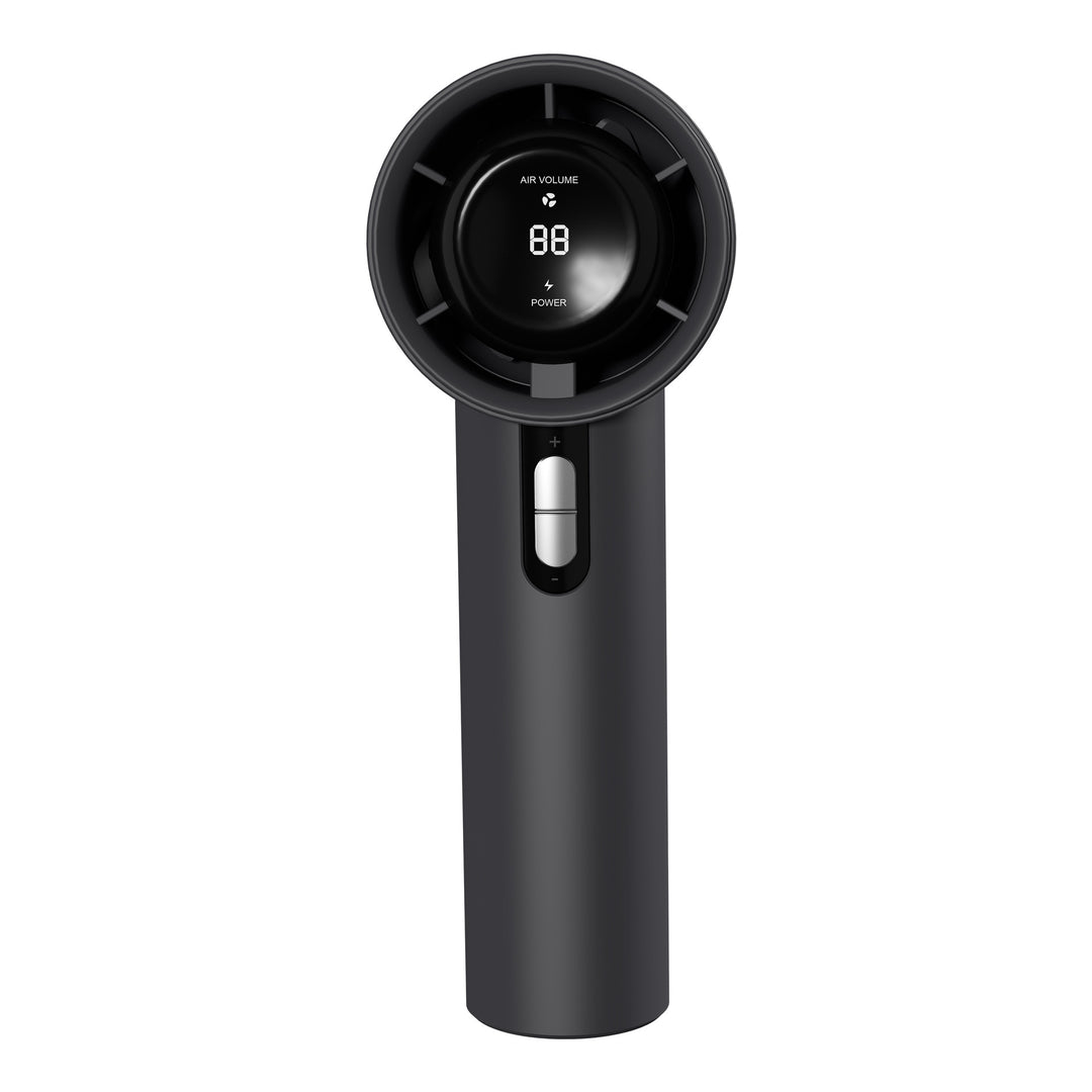 Kjøling Multi-Hastighet Stille Bærbar Oppladbar Håndholdt og Skrivebord Vifte med LED Batteri Display Skanto