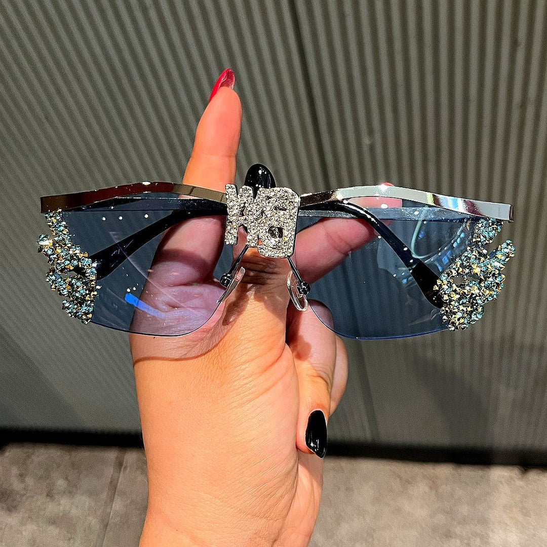 Dame Glamourøse solbrille Skanto