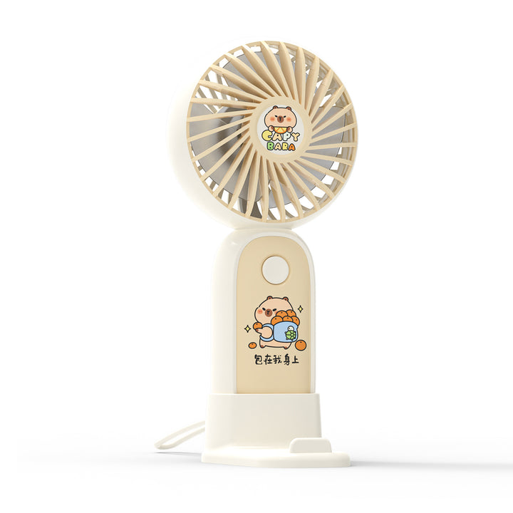 Damehåndventilator med søtt panda-design Skanto