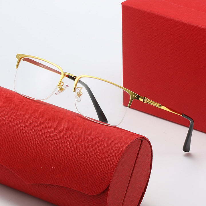 Dame elegant Korreksjonsbrille med høykvalitets metallramme Skanto