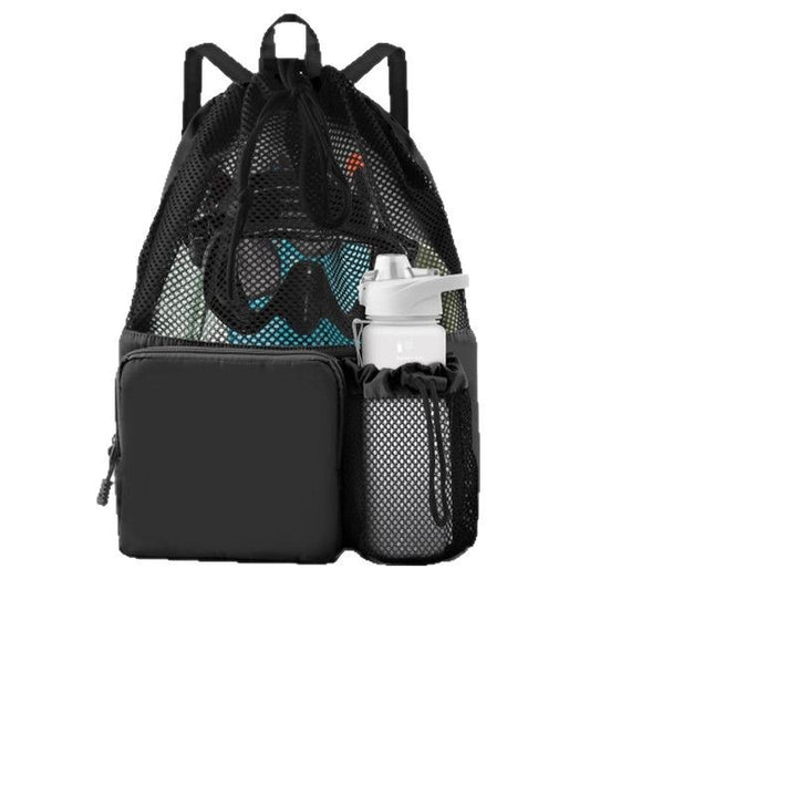 Sporty mesh backpack with insulated side pocket Skanto