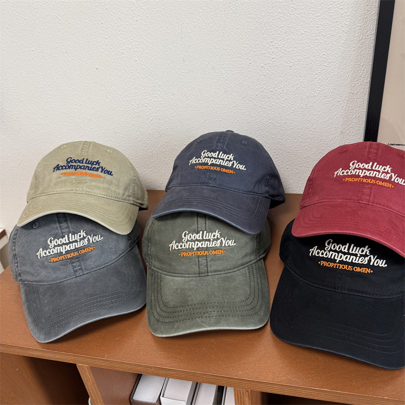 Herrebrodert avslappet baseballcap Skanto