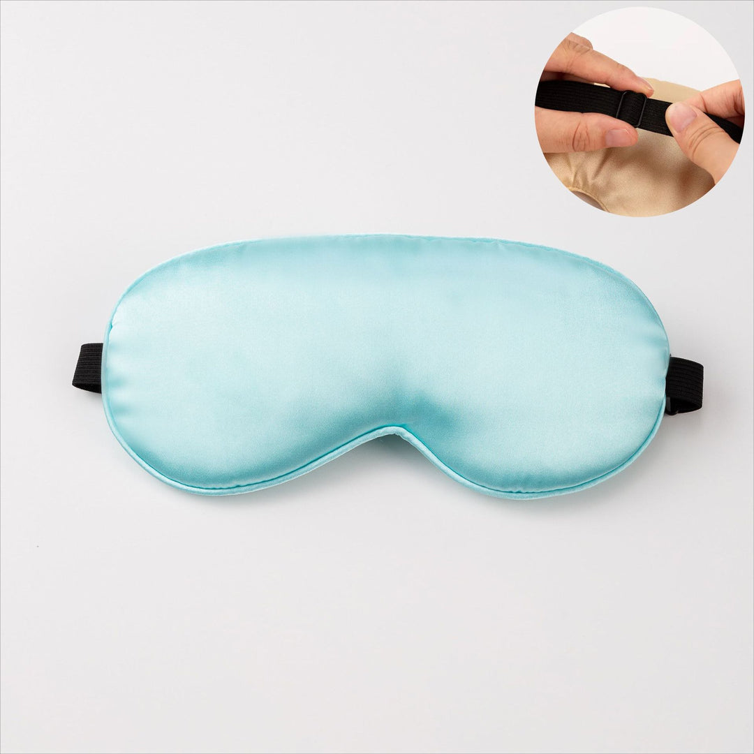 Unisex nano ergonomisk sovemaske med justerbart elastisk bånd og myk satinoverflate Skanto