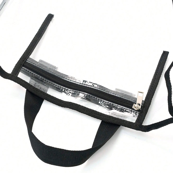 Transparent Strandveske med Flere Innervogner Skanto