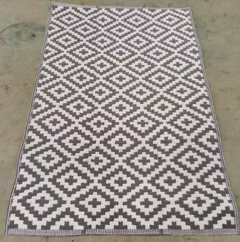 Dame Elegant dekorativ teppe med geometrisk mønster Skanto