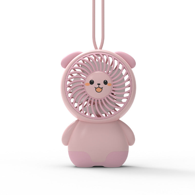 Dame Bærbar Mini Dyrefan med søtt Panda-design Skanto