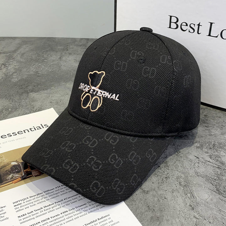 Unisex teksturert bomull baseballcaps Skanto