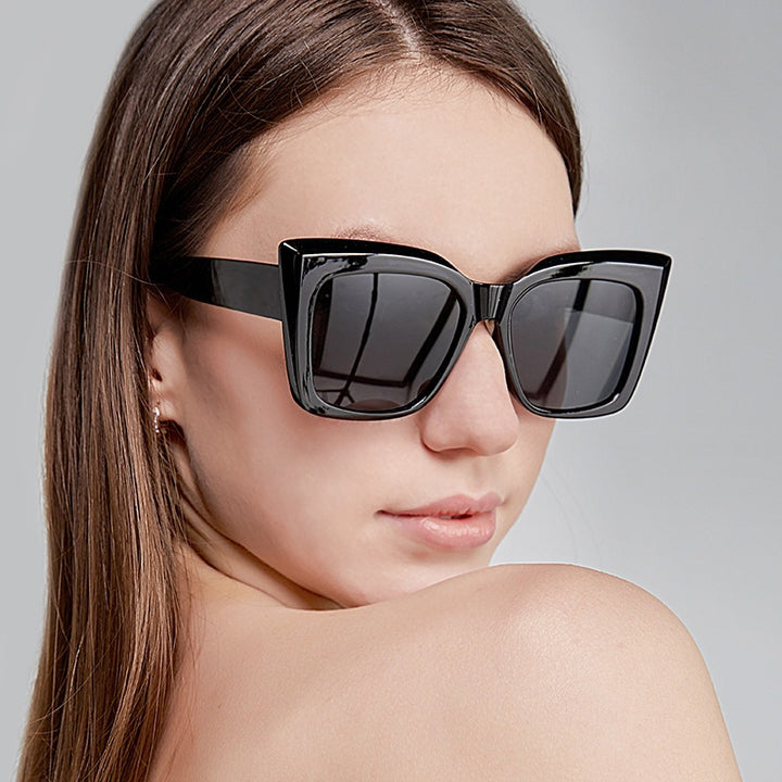 Dame moteriktig solbrille Skanto