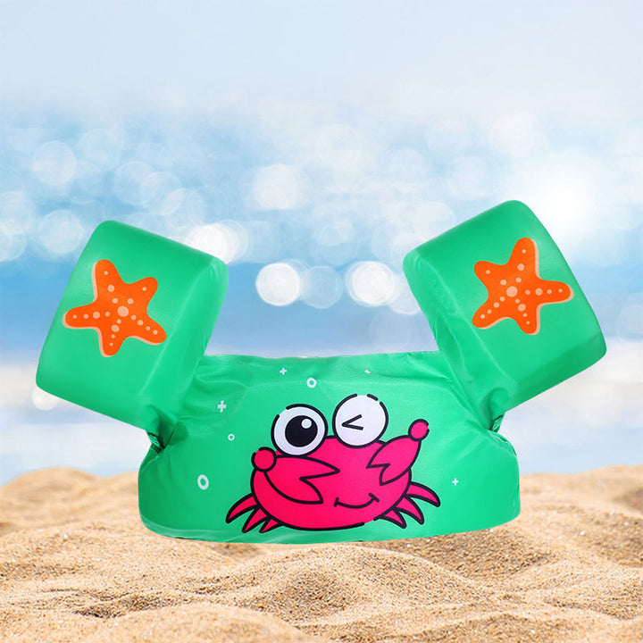 Kvinnenes oppblåsbare svømmehjelp med fargerik flamingo-design Skanto