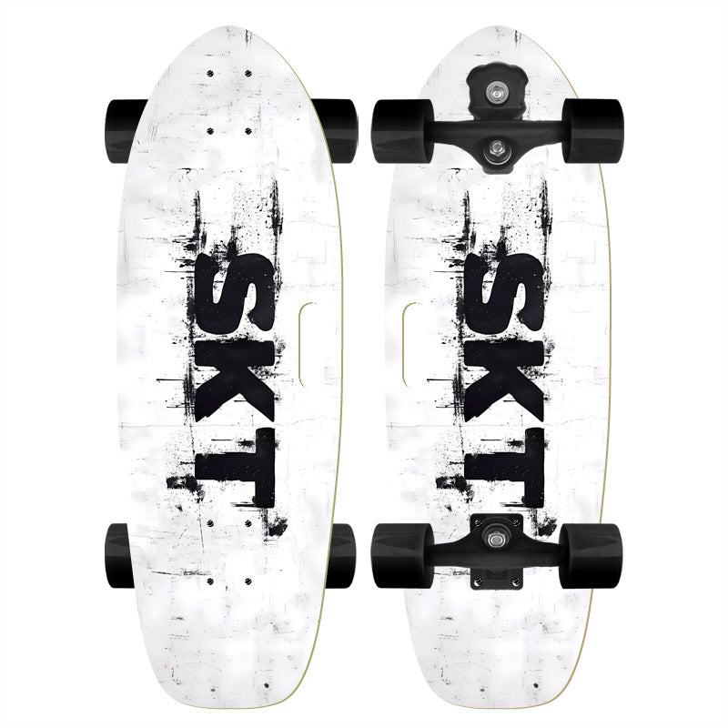 Mini skateboarddekk med teksturert grep Skanto