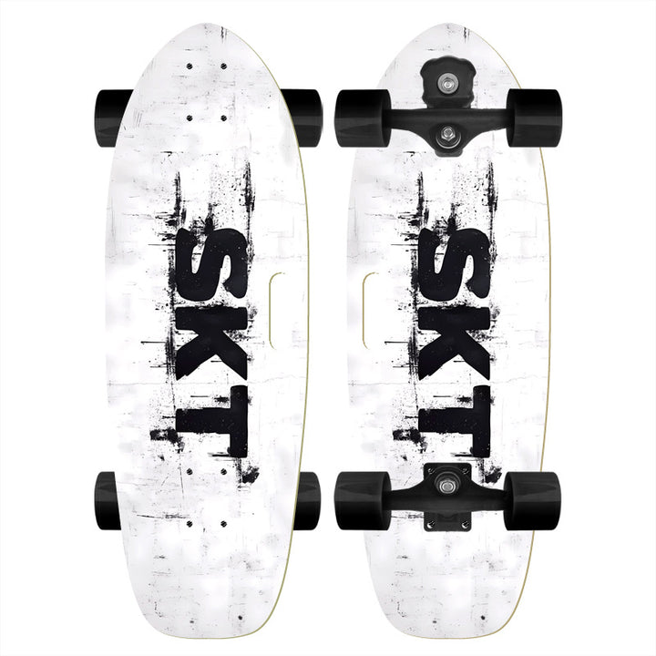 Mini skateboarddekk med teksturert grep Skanto