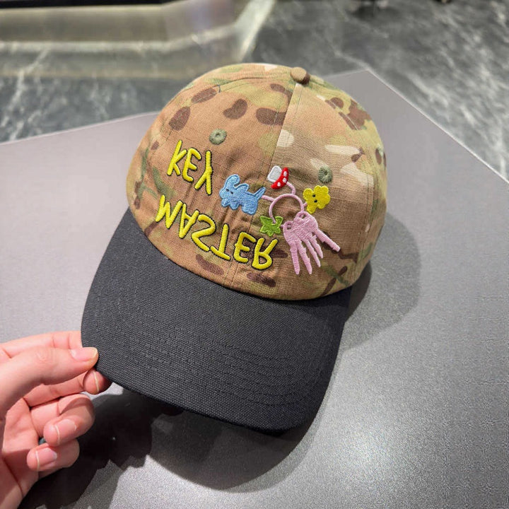 Unisex Brodert Camo Cap Skanto