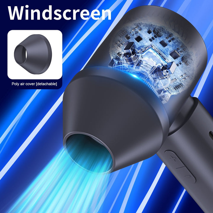 Dame Høyytelses Desktop Vifte med LED-skjerm Skanto