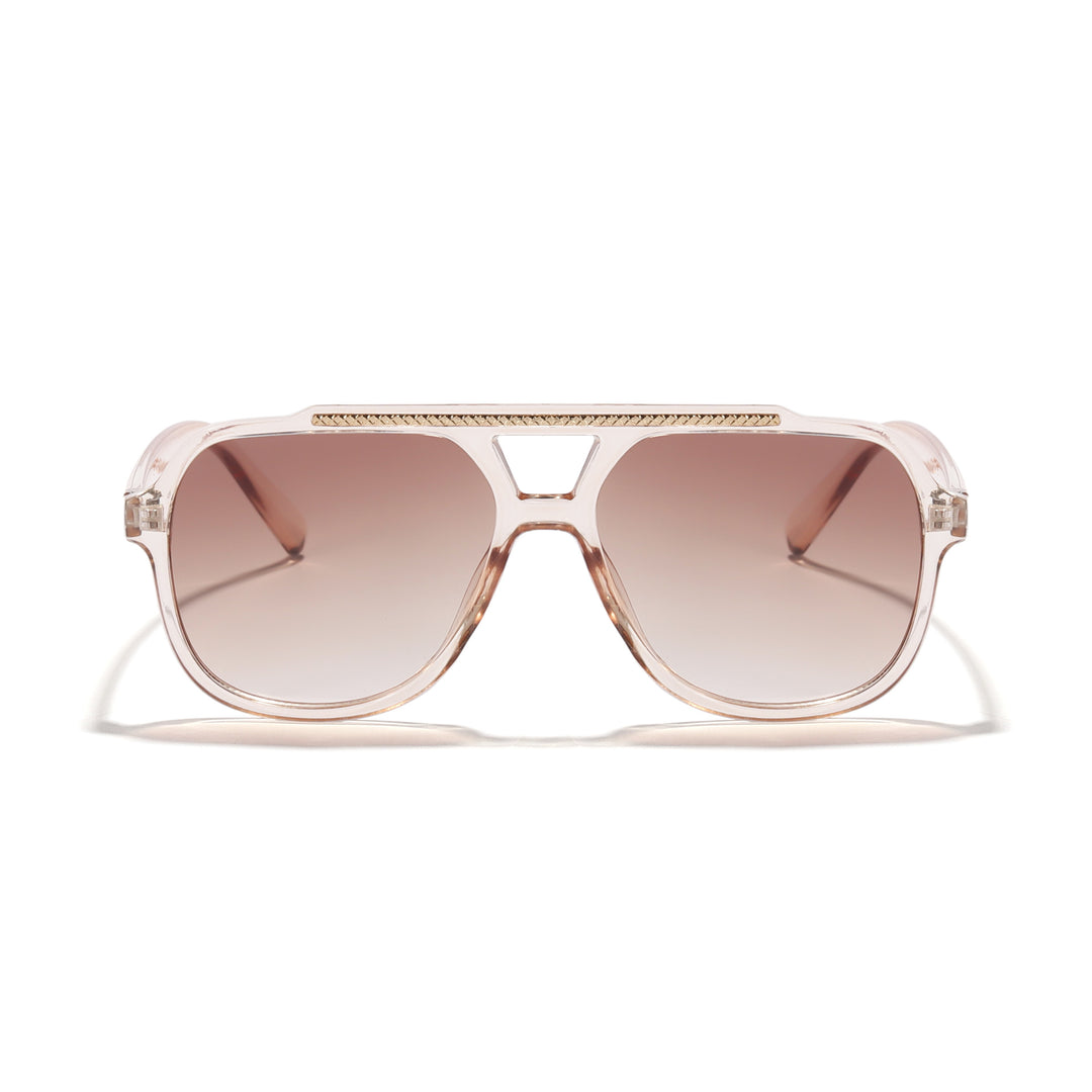 Dame Designer-solbrille med ekstravagant mønster og beskyttende UV-beskyttelse Skanto