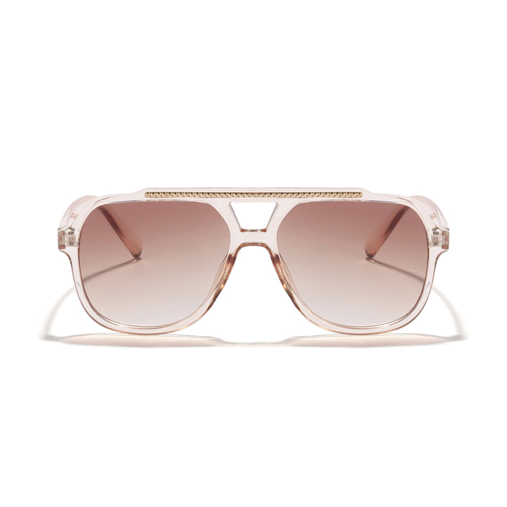 Dame Designer-solbrille med ekstravagant mønster og beskyttende UV-beskyttelse Skanto