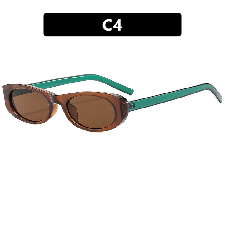 Dame moderne Cat-Eye solbriller i trendy design Skanto