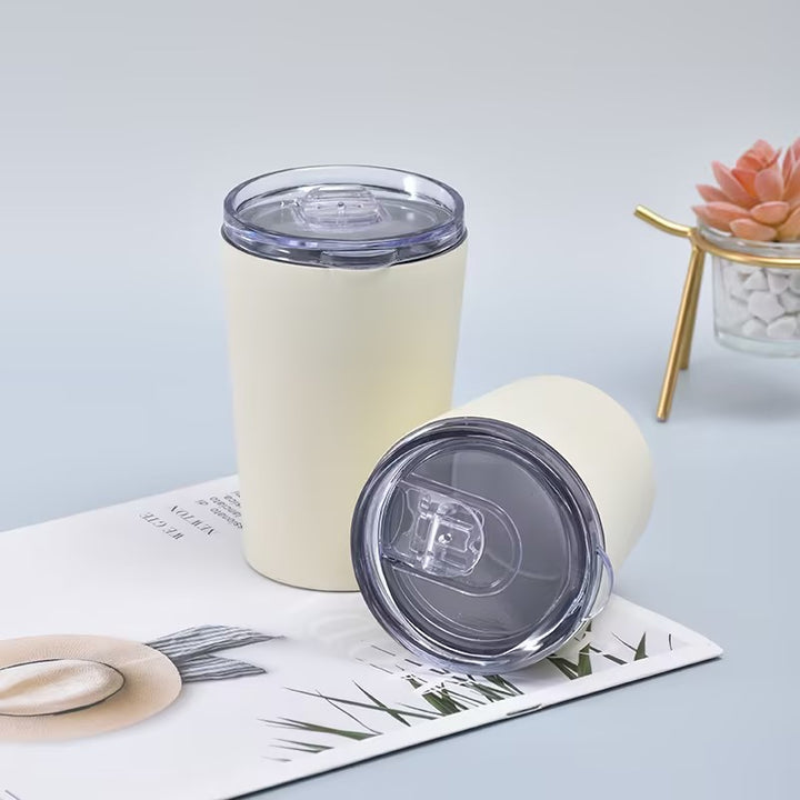 Damen Isolierbecher mit elegantem Deckel und ergonomischem Griff Skanto