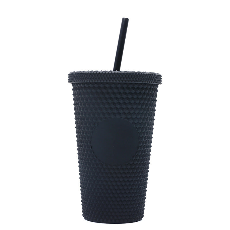 Unisex plastikkopp med teksturert design Skanto