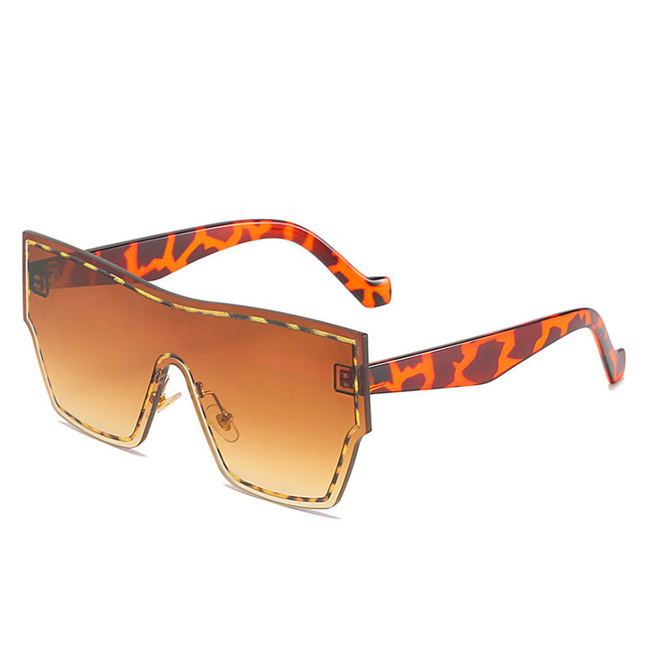 Dame futuristiske Oversized-Wraparound-solbriller Skanto
