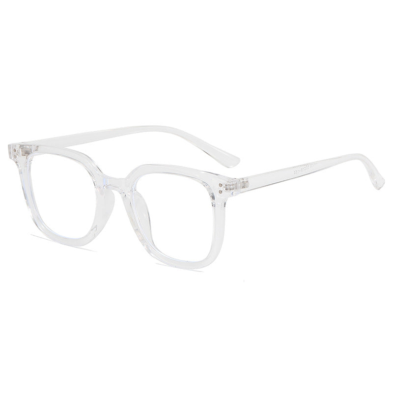 Dame kvadratisk designerbrille med tykk ramme og elegant profil Skanto