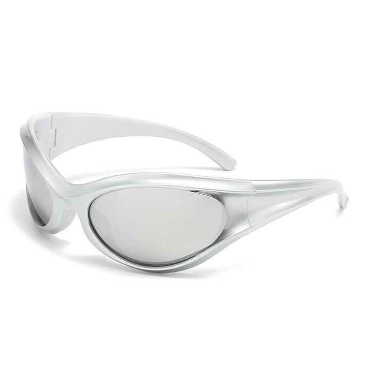 Dame sporty solbriller med aerodynamisk design og UV-beskyttelse Skanto