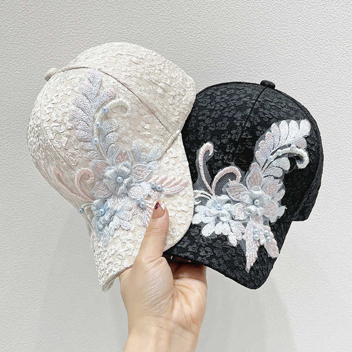 Kvinners broderte blonde baseball caps Skanto