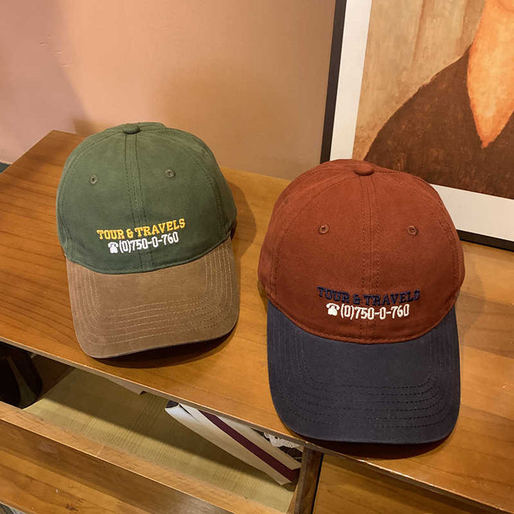 Herre Casual Reisemotiv Baseball Caps Skanto